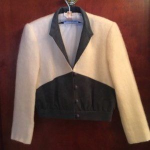 Vintage Gino Rossi For Wilson Cropped Jacket - image 1